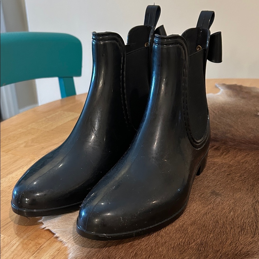Catherine Malandrino Black Winter & Rain Boots size 8